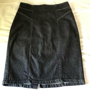 Cute denim skirt